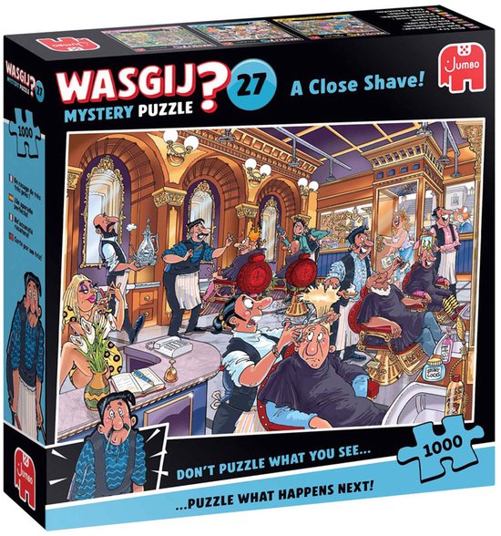 Wasgij Mystery 27 - Vlam In De Pan! - 1000 Stukjes puzzel - Legpuzzel volwassenen
