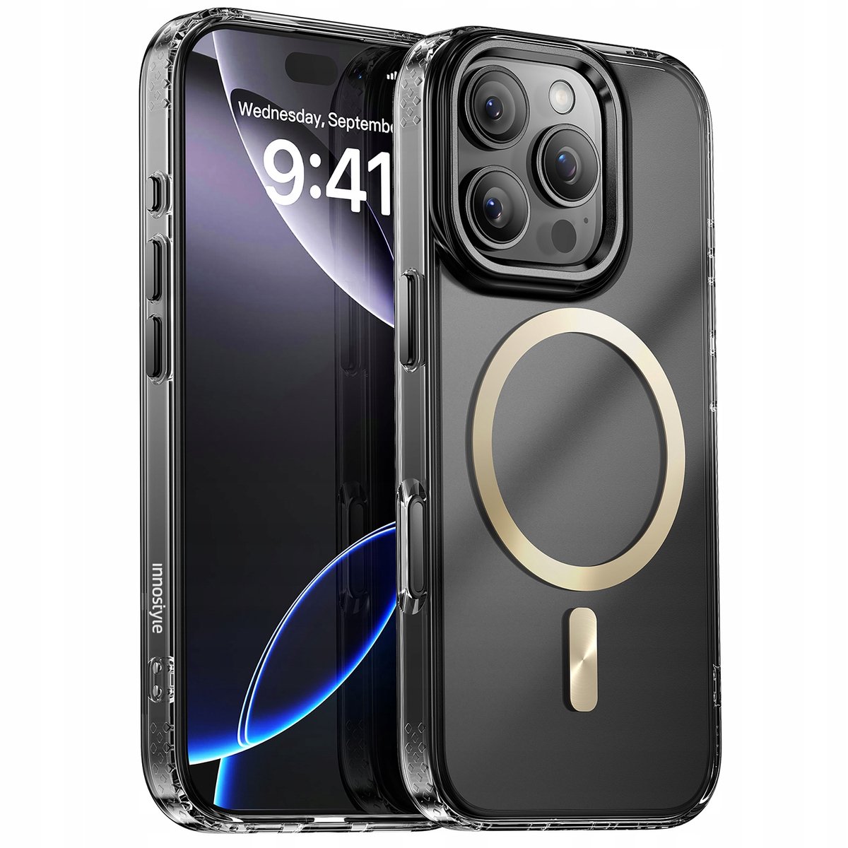 Innostyle Magnetische Hoes Verstevigd Hoesje Voor Magsafe Iphone 16 Pro