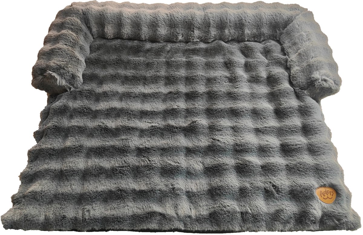 Adori Sofadeken Liva - Hondendeken - 17x115x130 cm Donkergrijs
