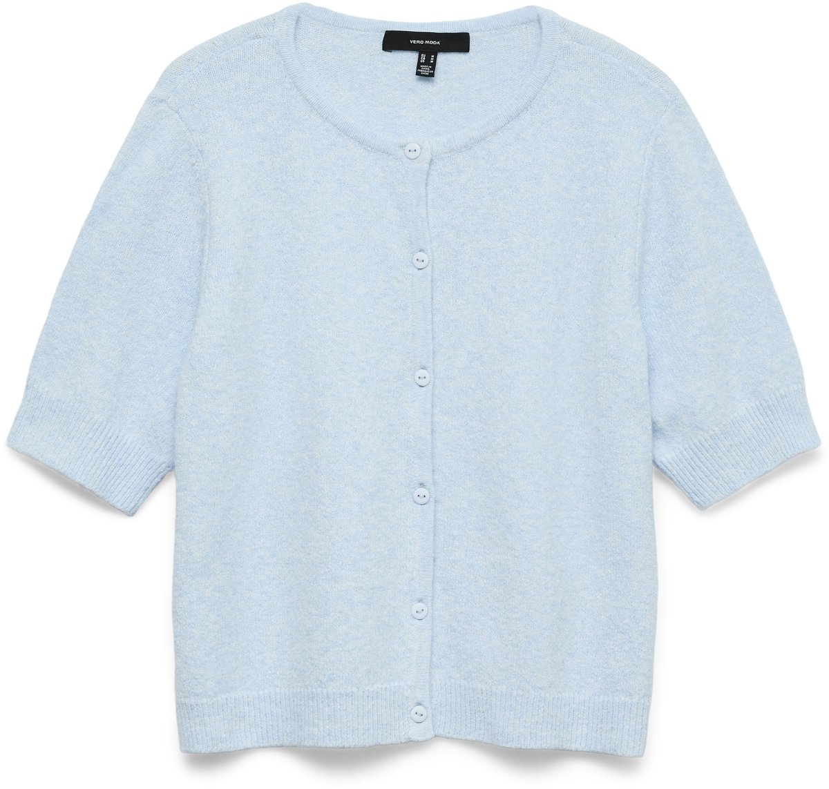 VERO MODA - VMDOFFY 2/4 O-NECK BUTTON CARDIGAN Dames Trui