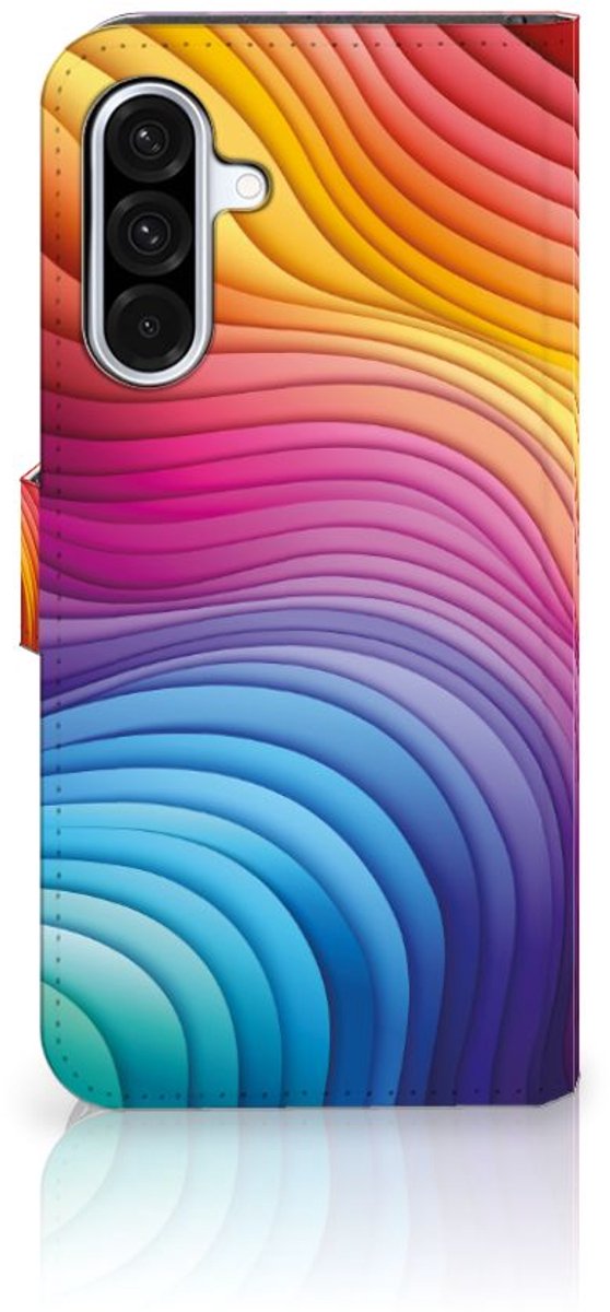 Book Case voor Samsung Galaxy A36 Regenboog