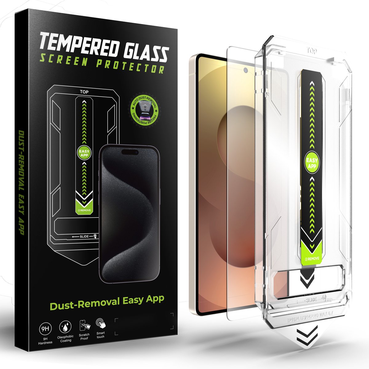 Screenprotector Samsung S25 Ultra – 0.33mm Gehard Glas – Anti-Kras – Makkelijk Installatie - Stofdicht