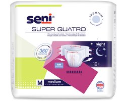 Seni Super Quatro Medium - 1 paquet de 10 protections