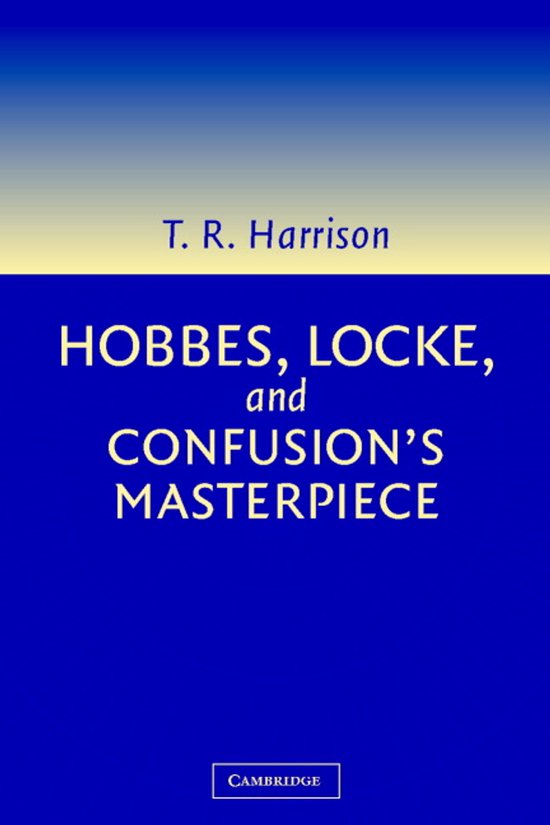 Hobbes, Locke, and Confusion's Masterpiece - cover