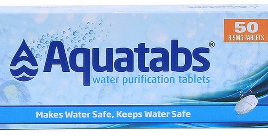 Aquatabs waterzuiveringstabletten | 50 stuks