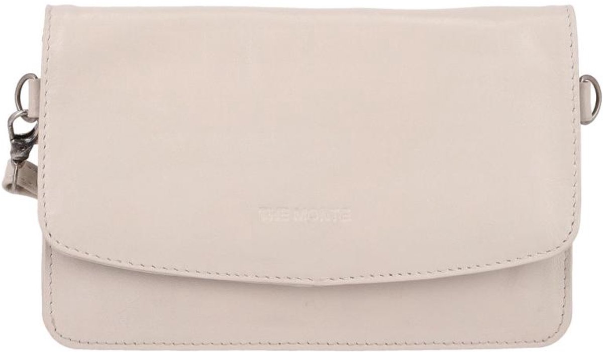 The Monte Umi Crossbodytas Kleine Dames - Leer - Beige