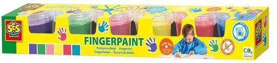 SES - Vingerverf 6 kleuren