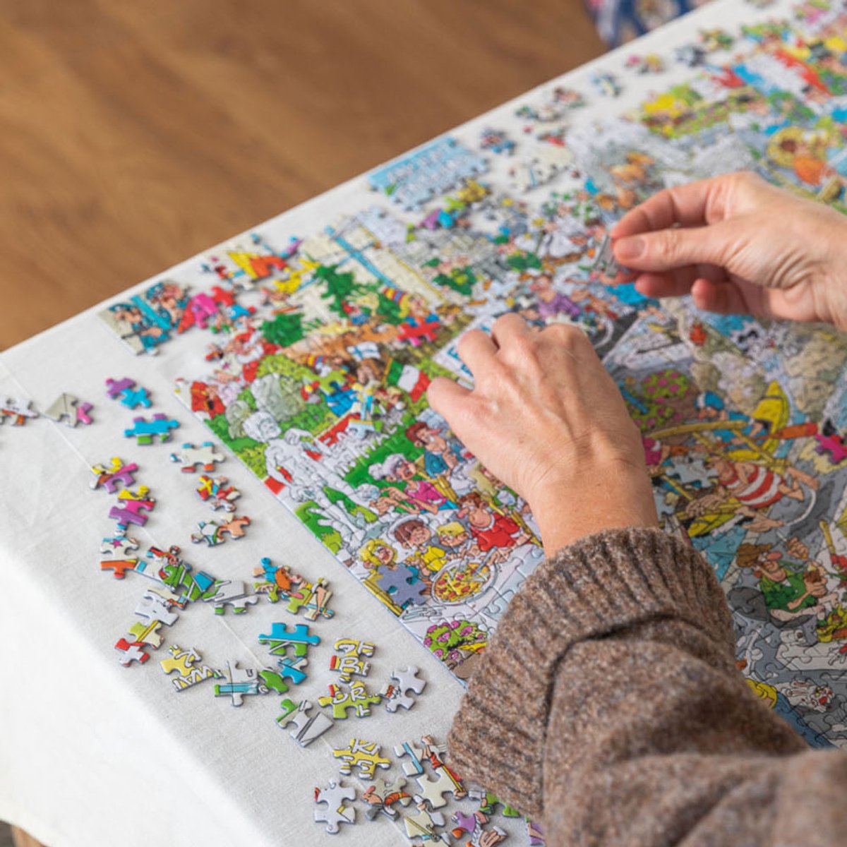 Jan van Haasteren - Zuidpool Expeditie - 1000 stukjes puzzel — afbeelding 4