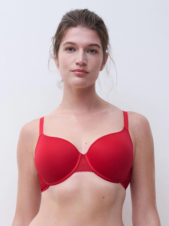 Chantelle – Day to Night – BH préformé – C15F60 – Rouge Poppy - B90/105