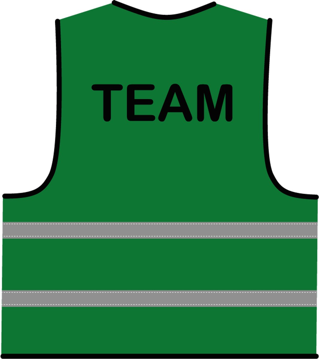 Team hesje groen