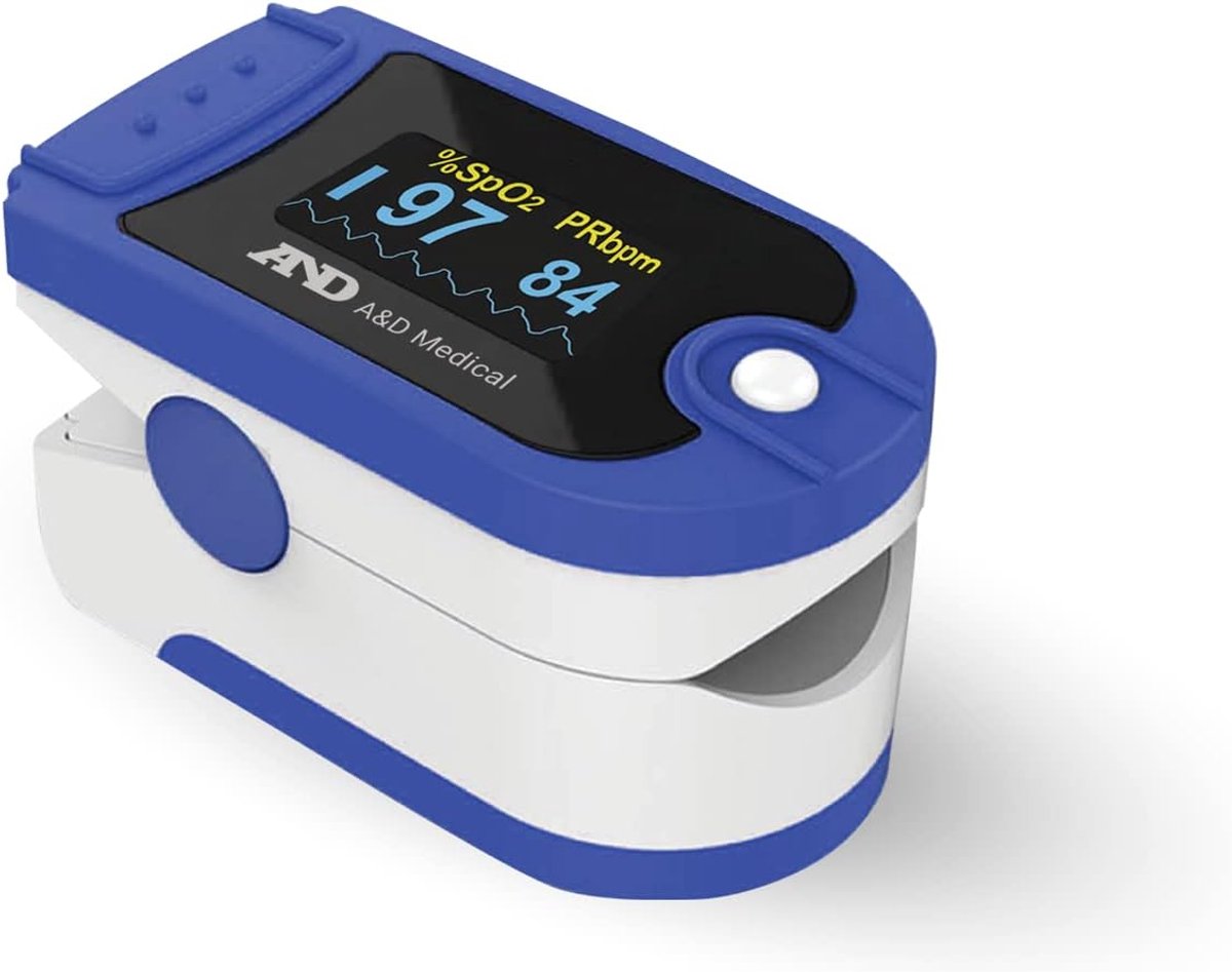 Pulsoximeter - CE-goedgekeurde Bloedzuurstofmeter - Vinger Saturatiemeter voor Volwassenen en Kinderen