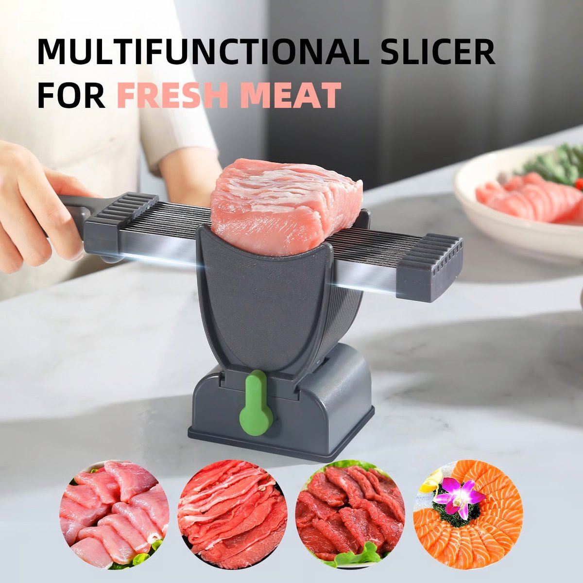 Snijmachine Vlees Commerciële Vleessnijder Commerciële Vleessnijmachine Snijmachine Vlees Commerciële Vleessnijder Commerciële Vleessnijmachine