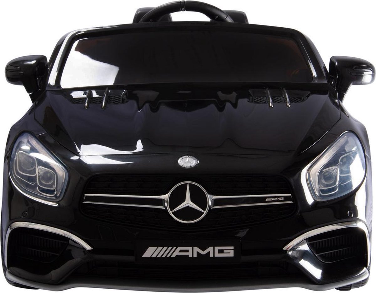 Elektrische Kinderauto Mercedes-Benz SL65 AMG Zwart 12V Met Afstandsbediening - Mercedes-Benz