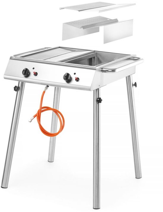 HENDI Xantos Gasgrill, 9,5kW, 770x710x(H)870mm - 148624 - Horeca & Professioneel van Hendi — afbeelding 5