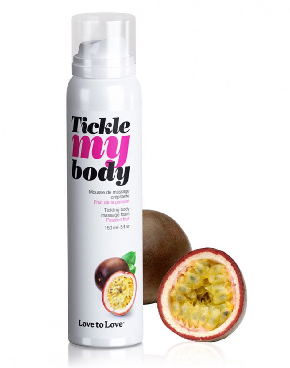 Goedkoopste Love to Love - Tickle my Body - Massagemousse – Passievrucht