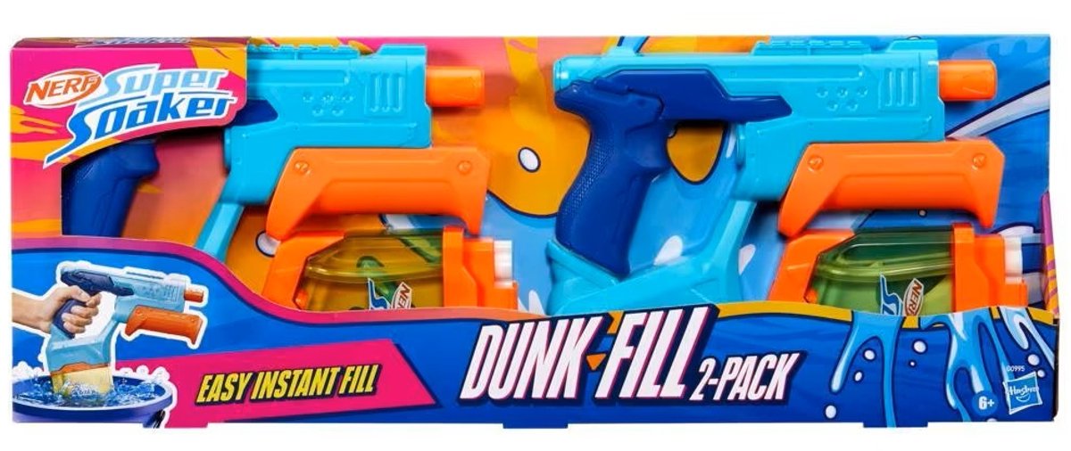Nerf Super Soaker Dunk-Fill - Waterpistool - Duopack — afbeelding 11