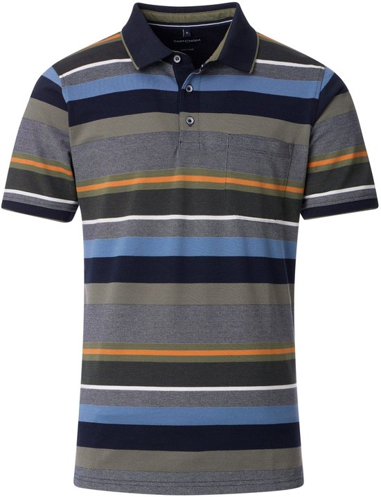 Polo Casa Moda à manches courtes gris