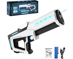 Waterpistool elektrisch - Automatisch waterpistool - Zomer speelgoed - Watergevecht - Super Soaker - Oplaadbaar waterpistool - Kinderplezier - Waterpret - Strand speelgoed - Tuinspeelgoed - Elektrisch speelgoed - Waterbattle - Outdoor fun - Vakanties