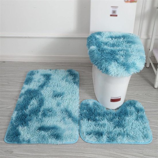 Bruine Luipaard Print Badmat Set Dierenpatroon Badkamer Decor Tapijt Toilet Deksel Cover Thuis Tapijt,DD,5896AI,45x75cm,17.7x29.5in