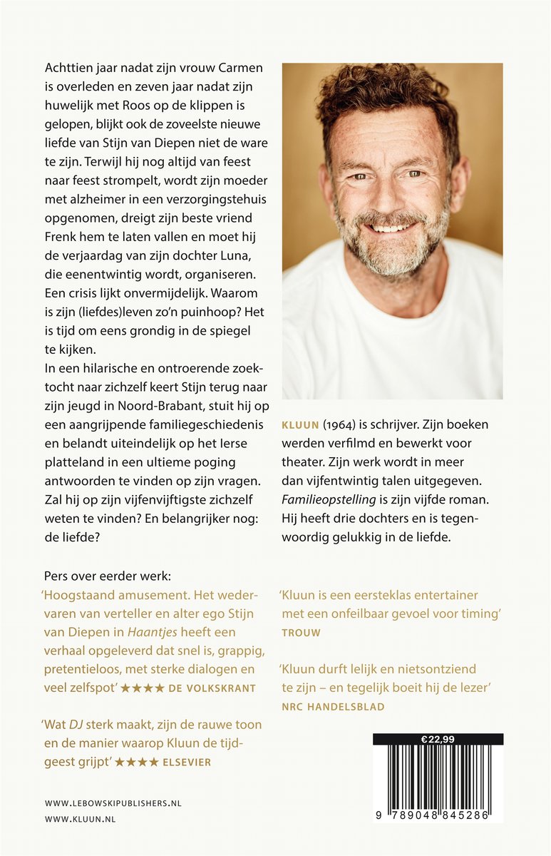 Familieopstelling - back cover