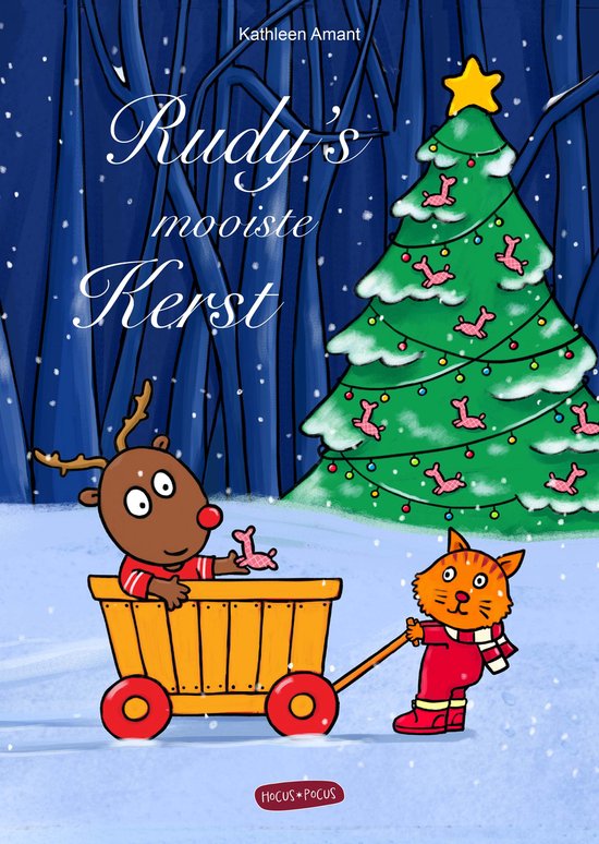 Boekomslag: Rudy&rsquo;s mooiste kerst &ndash; Kathleen Amant