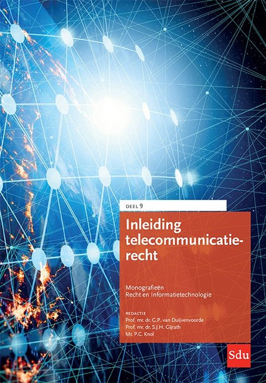 Monografieen Recht en Informatietechnologie 9 - Inleiding Te ... - cover