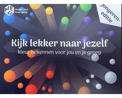 Omslag van Kijk lekker naar jezelf, jongeren editie