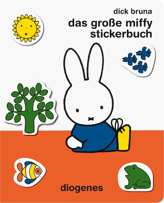Diogenes Kinderbücher 01218 - Das große Miffy Stickerbuch - cover
