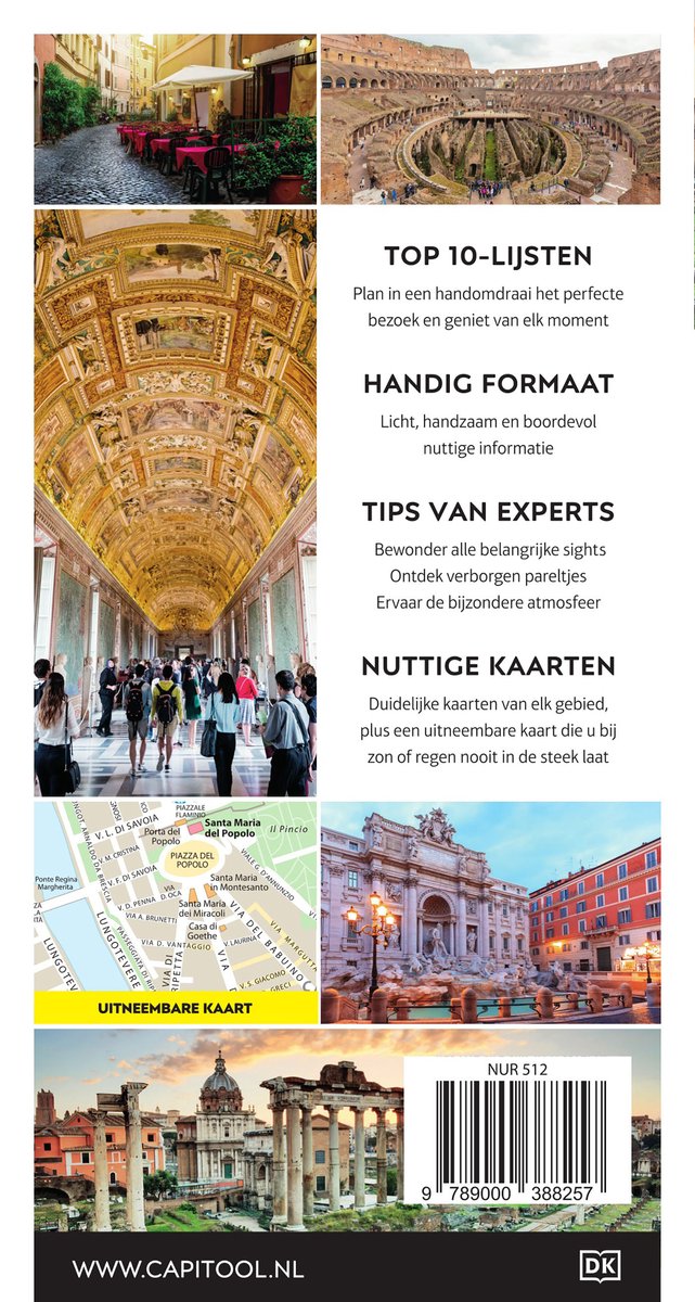 Capitool Reisgidsen Top 10 - Rome, Capitool | 9789000388257 | Boeken | bol