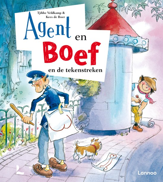 Agent en Boef - Agent en Boef en de tekenstreken - cover