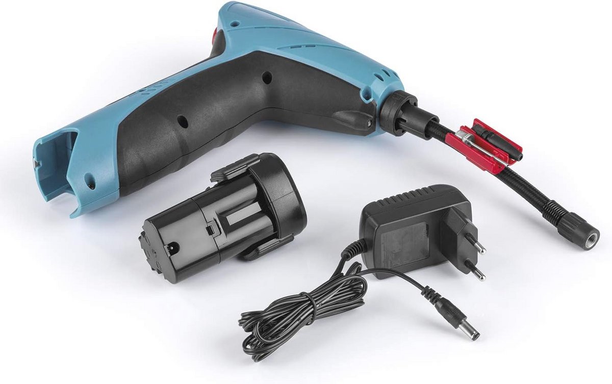 Accu-handcompressor met LED-verlichting en digitale luchtdrukweergave