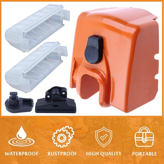 Geschikt voor Luchtfilterdeksel voor Stihl MS250 MS210 MS230 025 MS 210 230 250 kettingzaag Luchtfilterpakking en luchtfilterkop vervangen 1123 140 1902 1123 kettingvervangingsonderdelen van Stihl — afbeelding 3