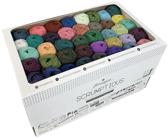 Scheepjes Pack de couleurs Scrumptious 80x30g