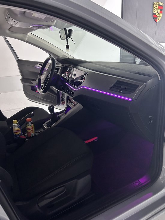 Dreamcolor acryl LED-stripverlichting voor auto-binnenkant met