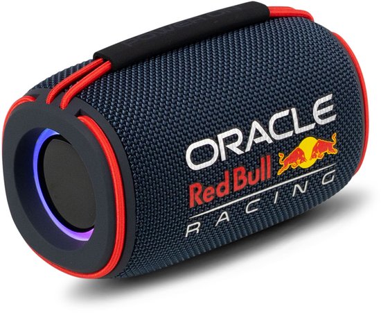 Oracle Red Bull Racing Portable Speaker – Compacte Bluetooth Speaker met LED Verlichting - 20W Max Vermogen - Koppel er 2 met TWS (RB-SK440)