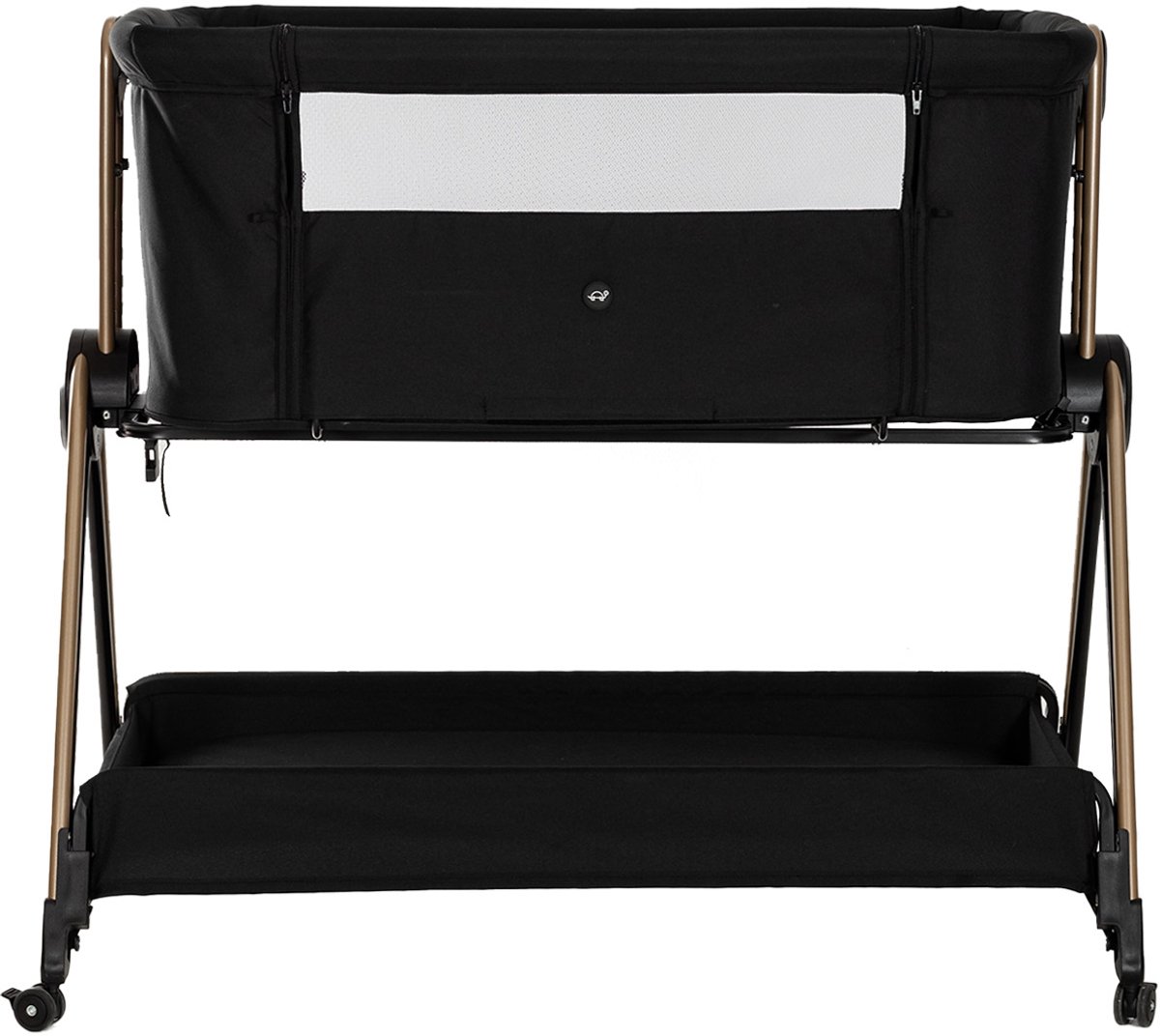 Puck Claire Co-Sleeper - Zwart / Goud