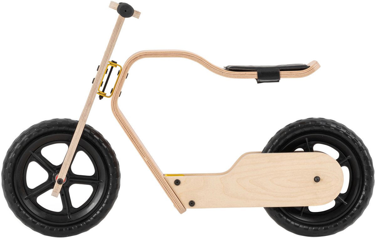 Houten Loopfiets voor kinderen vanaf 1 Jaar tot 5 jaar Voor binnen en buiten. Leren fietsen Mamatoyz thumbnail 6