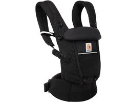 Product: Ergobaby Draagzak Adapt - Soft Touch Cotton - Onyx Black, van het merk Ergobaby