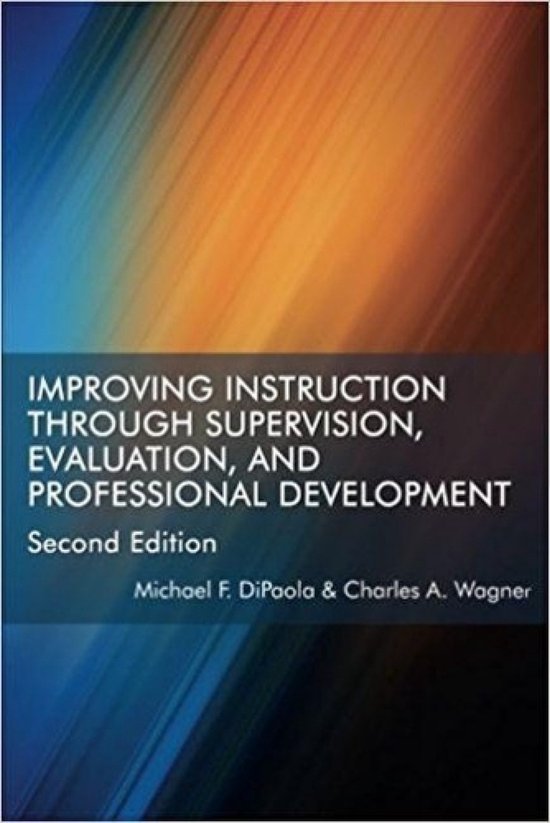 Improving Instruction Through Supervision, Evaluation, and P ... - cover