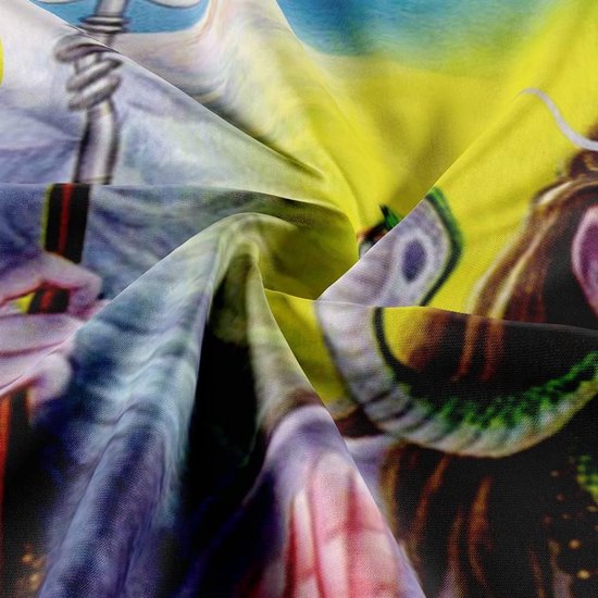 Ulticool - Krishna Radha India Spiritualité Hinduism - Tapisserie - 200x150 cm - Groot tapisserie - Affiche