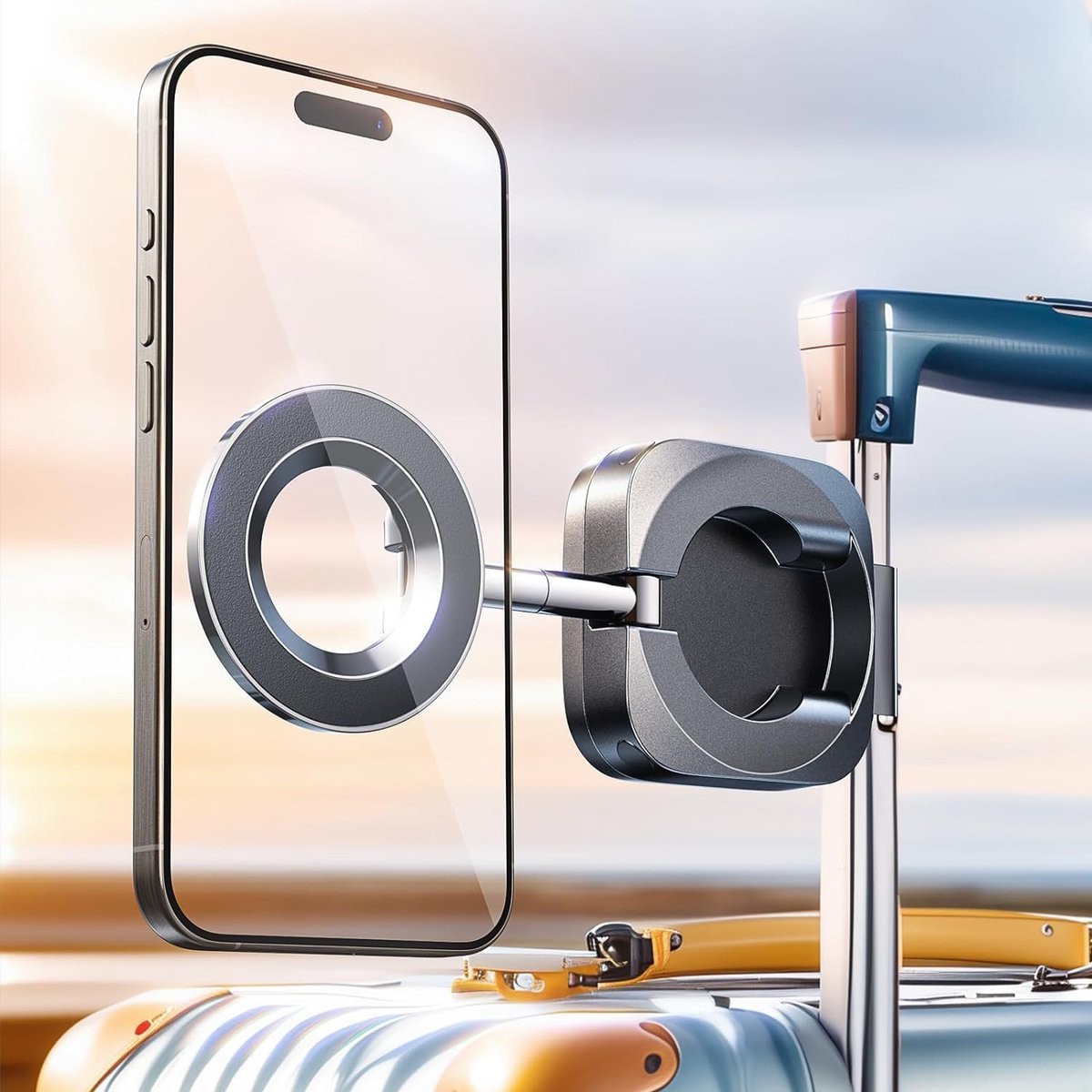 Universele Mobiele Telefoonhouder voor in het Vliegtuig - Ideaal voor Reis en Handsfree Gebruik