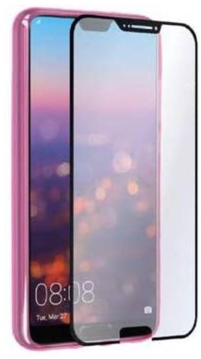 MYWAY, Huawei P30 9H Ultradunne 0,3 mm gehard glas Screen Protector, Transparant zwart