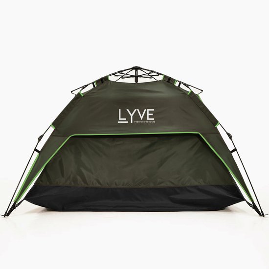 2 persoons tent | Pop Up Tent | Lyve tent | Automatische tent snel opzetten voor kamperen, festivals, vakantie - tent in 30 seconden opgezet