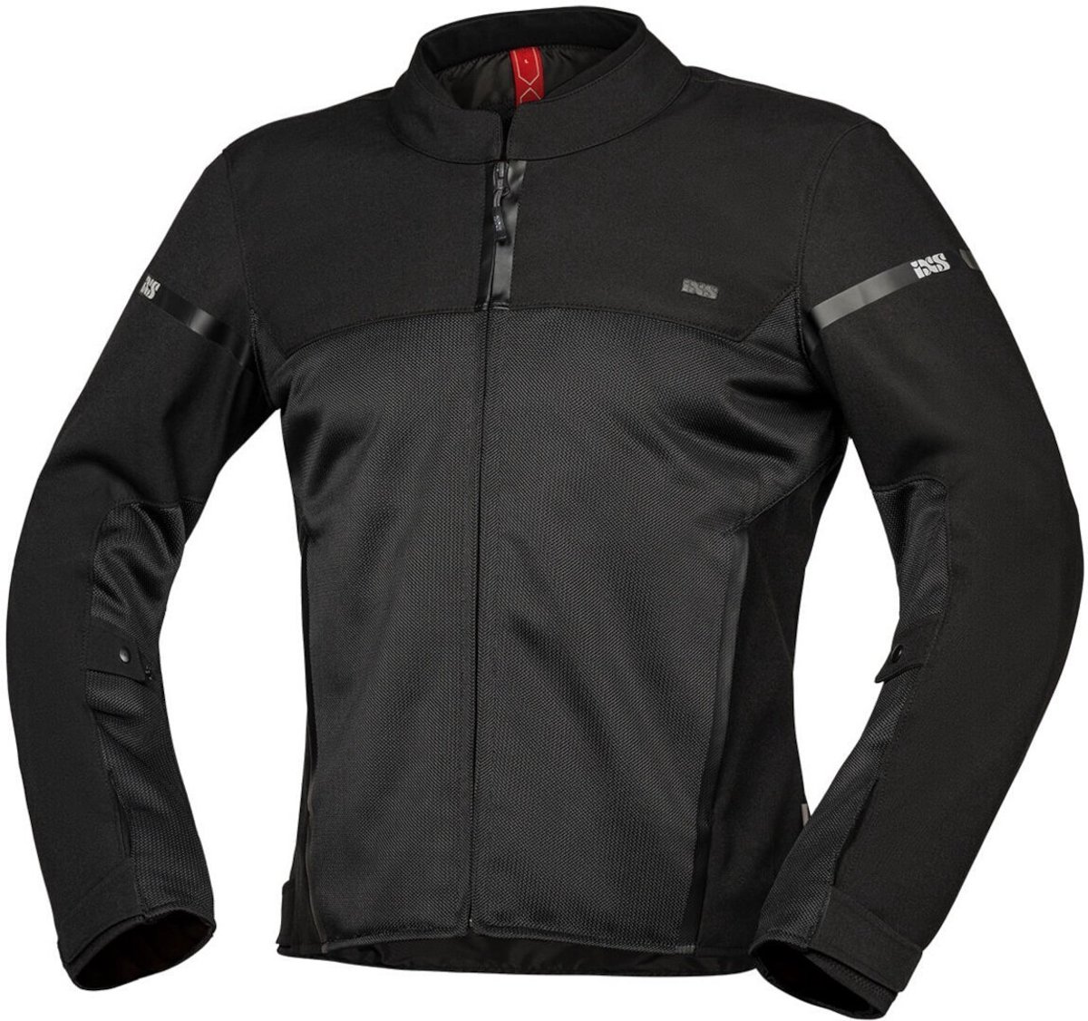 IXS Oxy-Air Mesh Zwart Textiele Motorjas - Jas