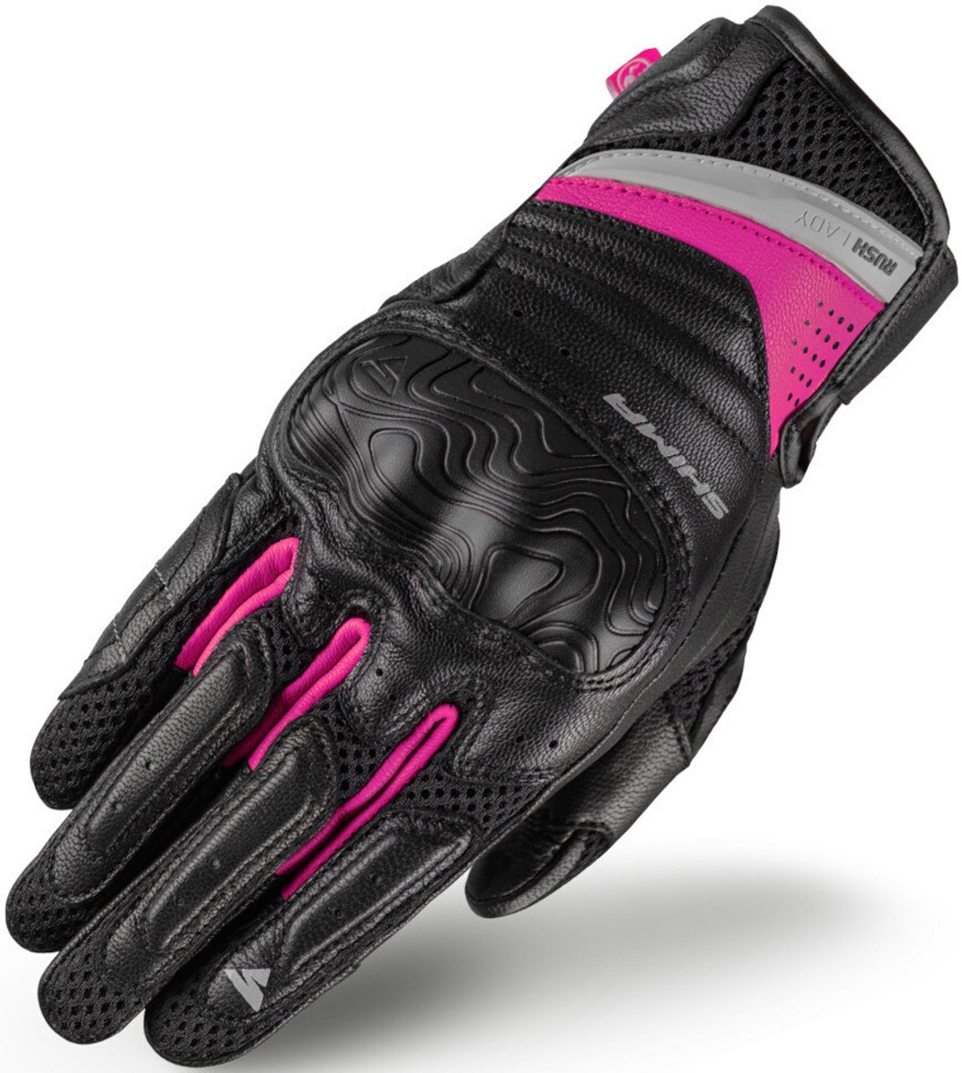 SHIMA Rush Dames Zwart Roze Handschoenen - Handschoen
