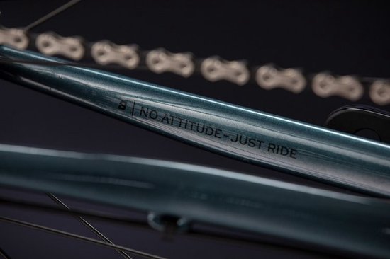 Bombtrack Arise SG Apex Gravelbike - Metallic Grijs Blauw - XS - 46cm