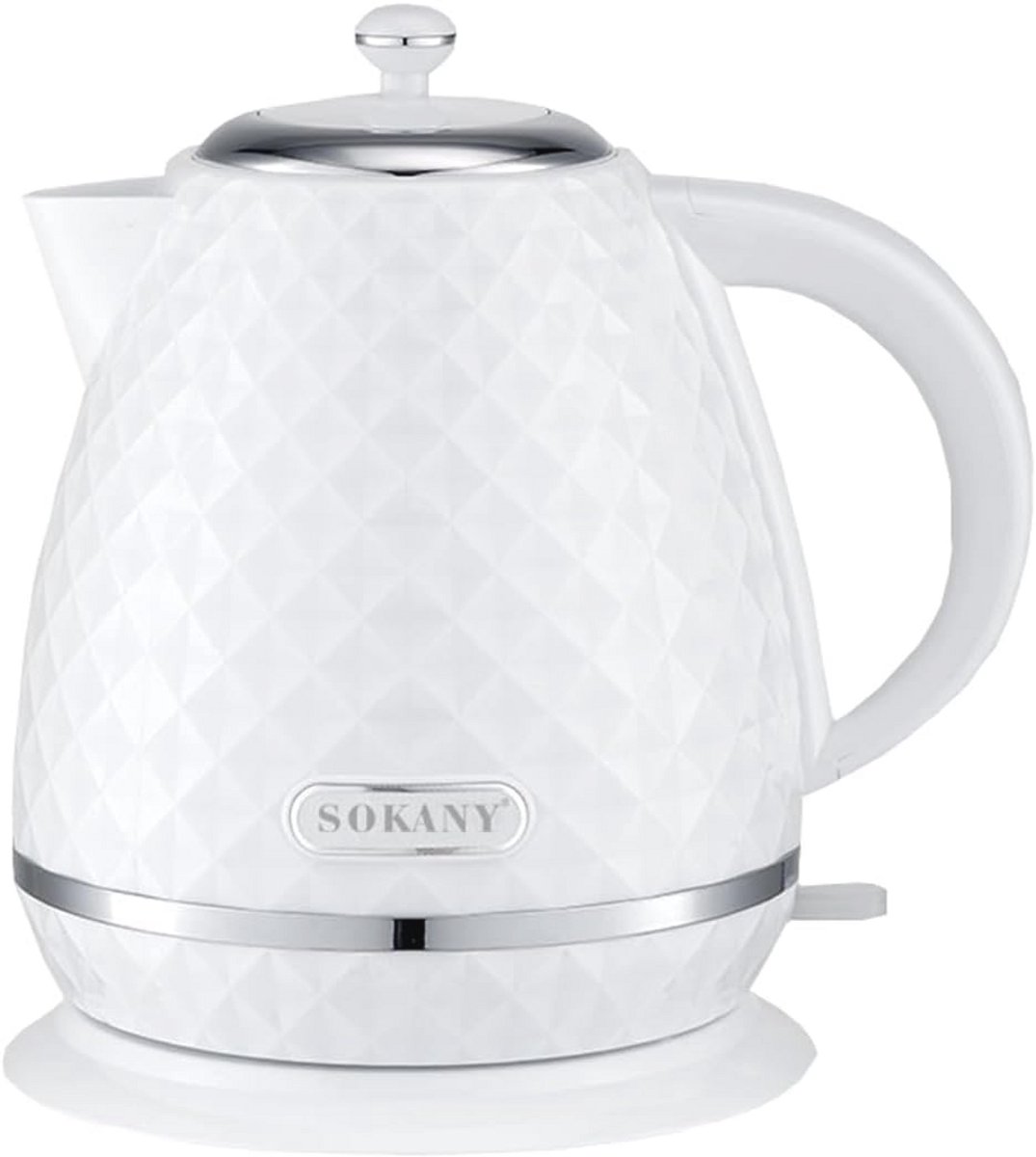 2200 W Waterkoker met 1,7 L Inhoud en Auto-Off Functie - Snelkoken voor Thee en Koffie