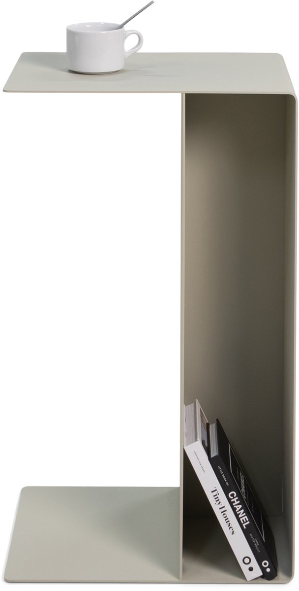 Spinder Design banktafel Slide HIGH - Sand - Staal