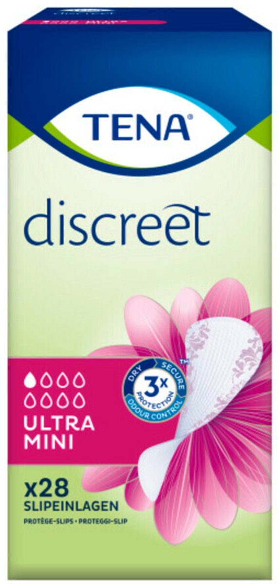 Goedkoopste 6x TENA Discreet Ultra Mini 28 stuks