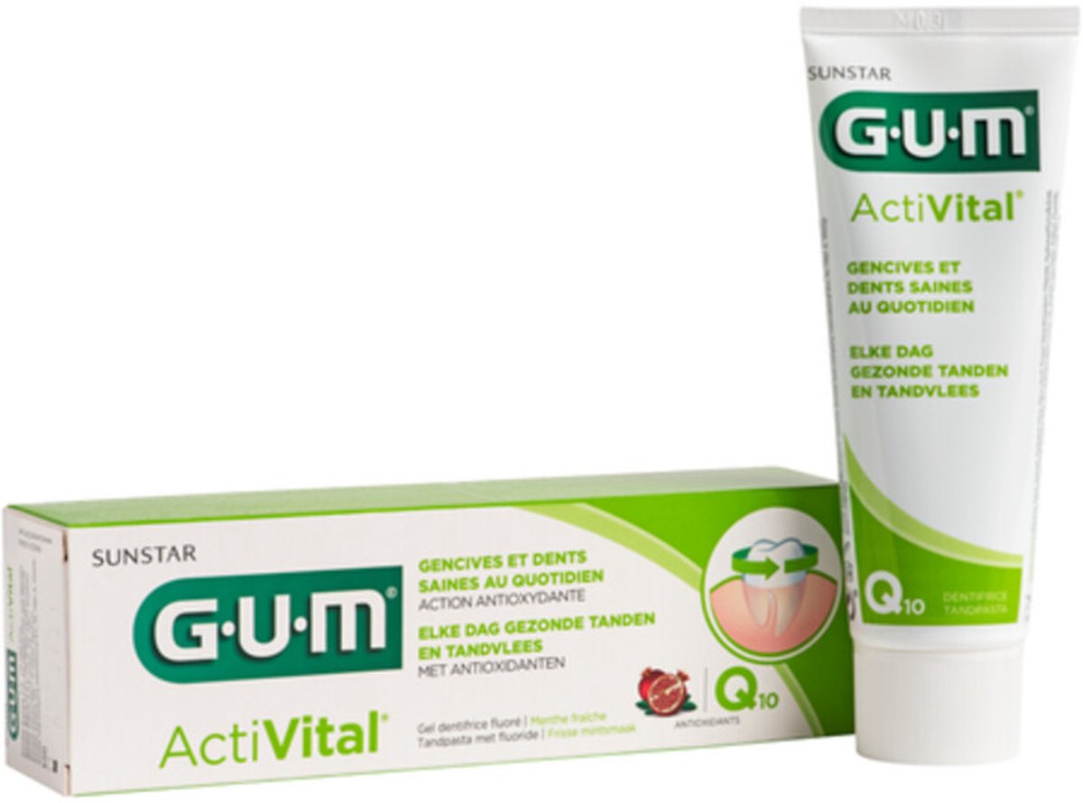 GUM Activital Q10 Tandpasta 75ML